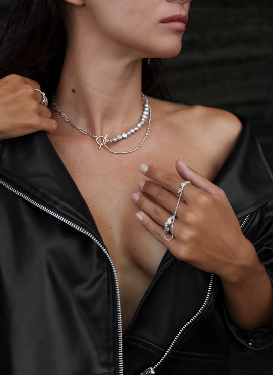 Necklace "Soft Riot"