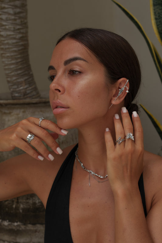 Earring Cuff "Ice Blade"