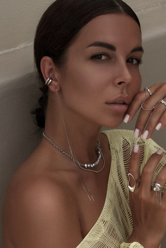 Earring Cuff "Dual Instinct"