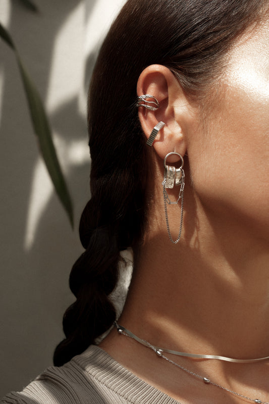 Earring Cuff "Kiss me rough"