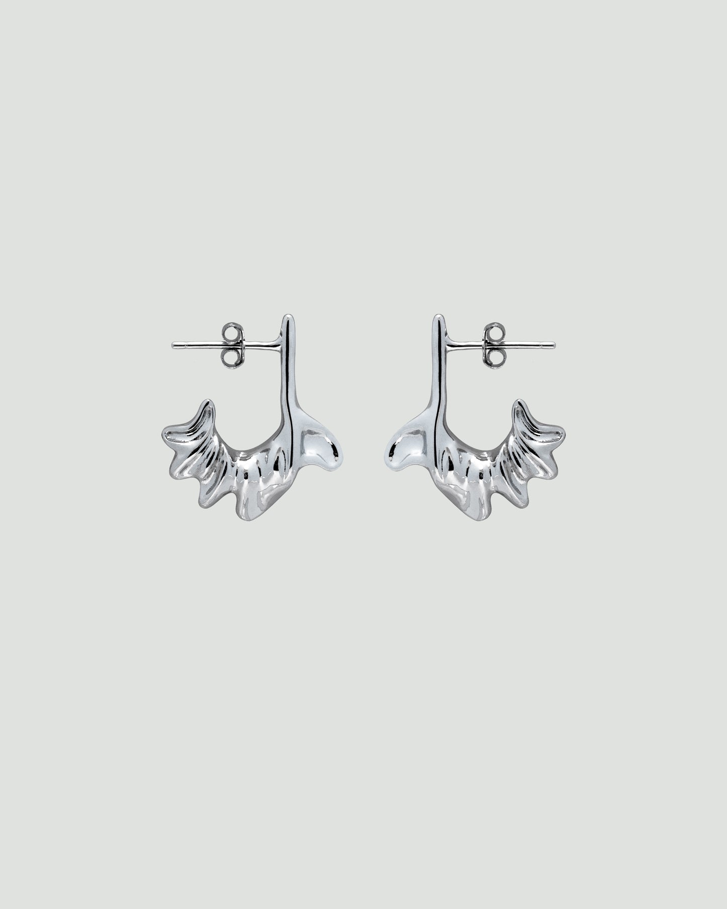 Earrings "Burned Roots"