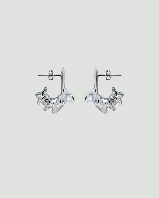 Earrings "Burned Roots"