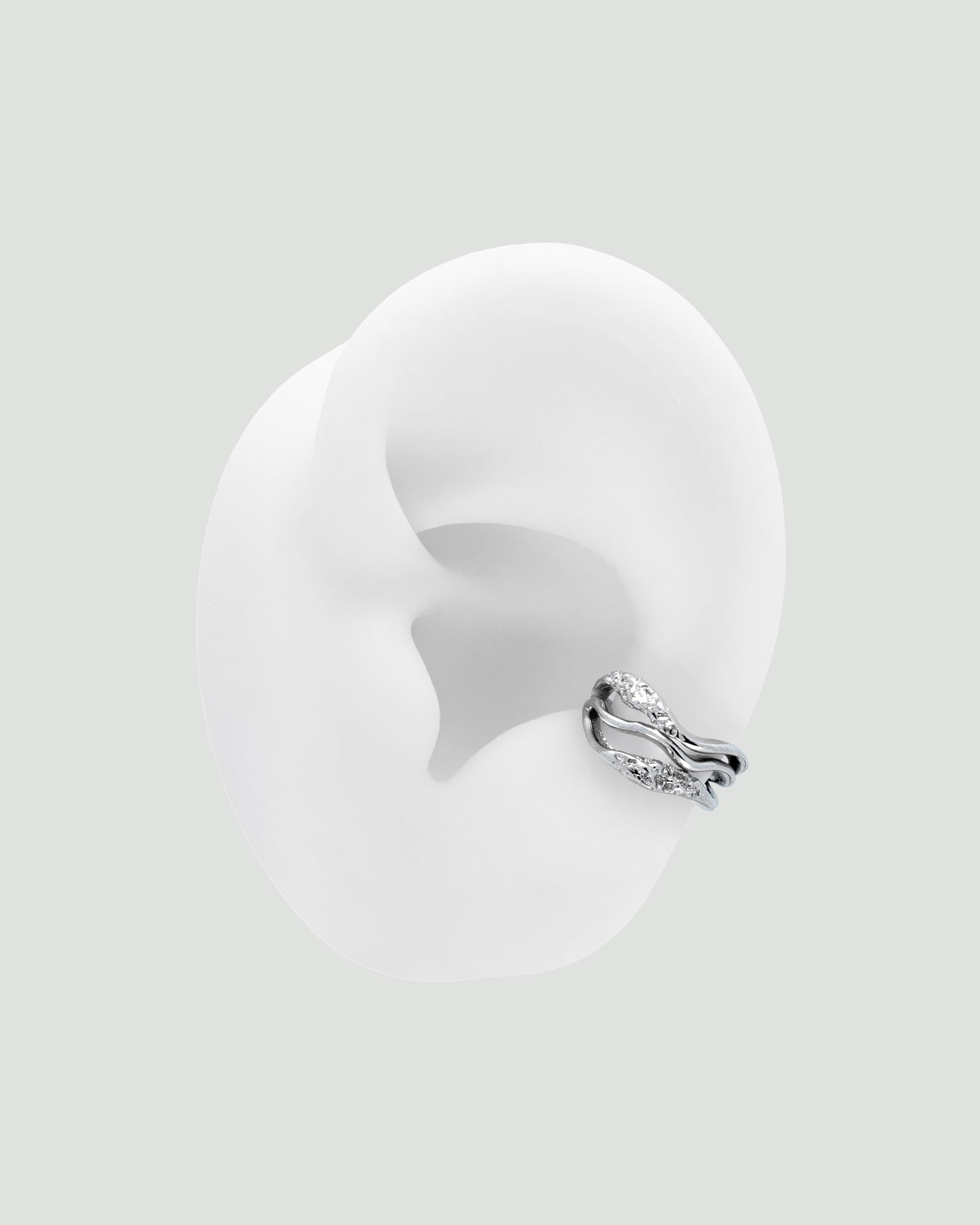 Earring Cuff "Kiss me rough"