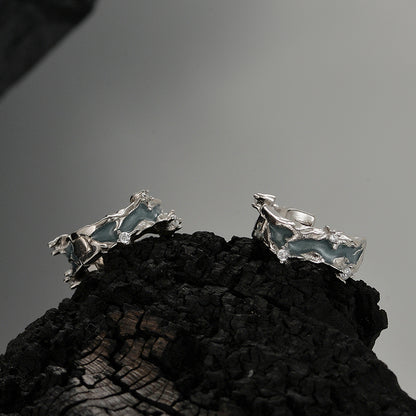Earrings "Frozen Kiss"