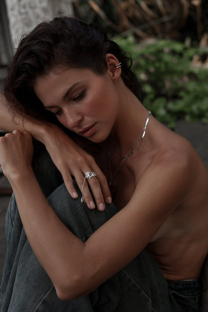 Earring Cuff "Feel Wave"