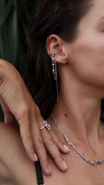 Earring Cuff "Frost Dance"