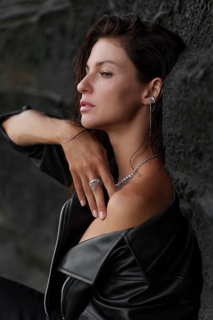 Earring Cuff "Vortex Flow"