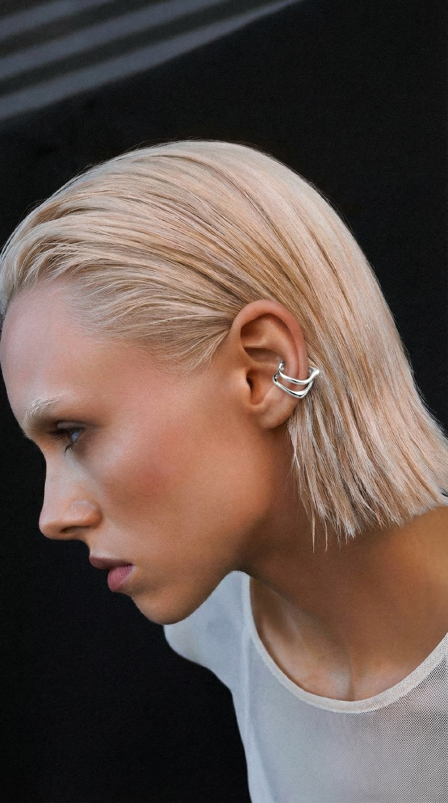 Earring Cuff "Feel Wave"