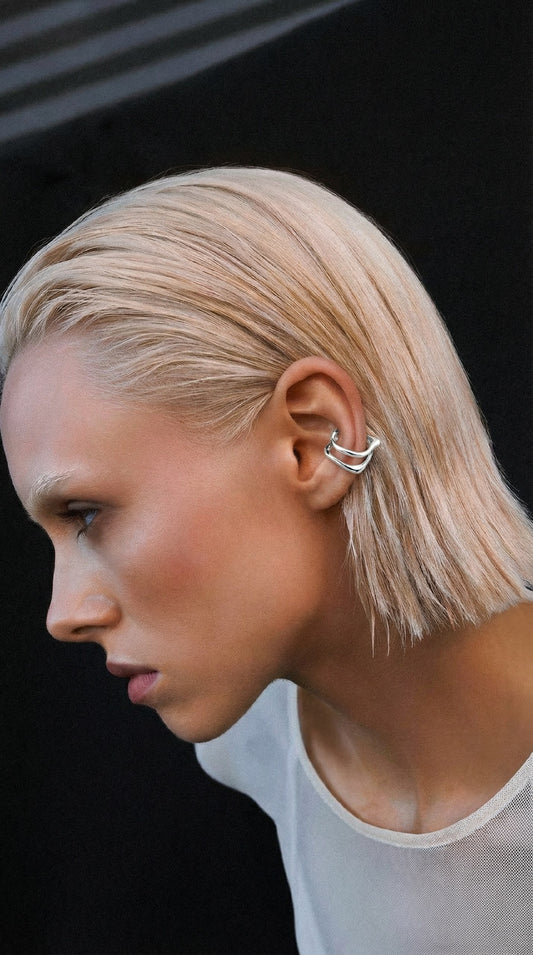 Earring Cuff "Feel Wave"