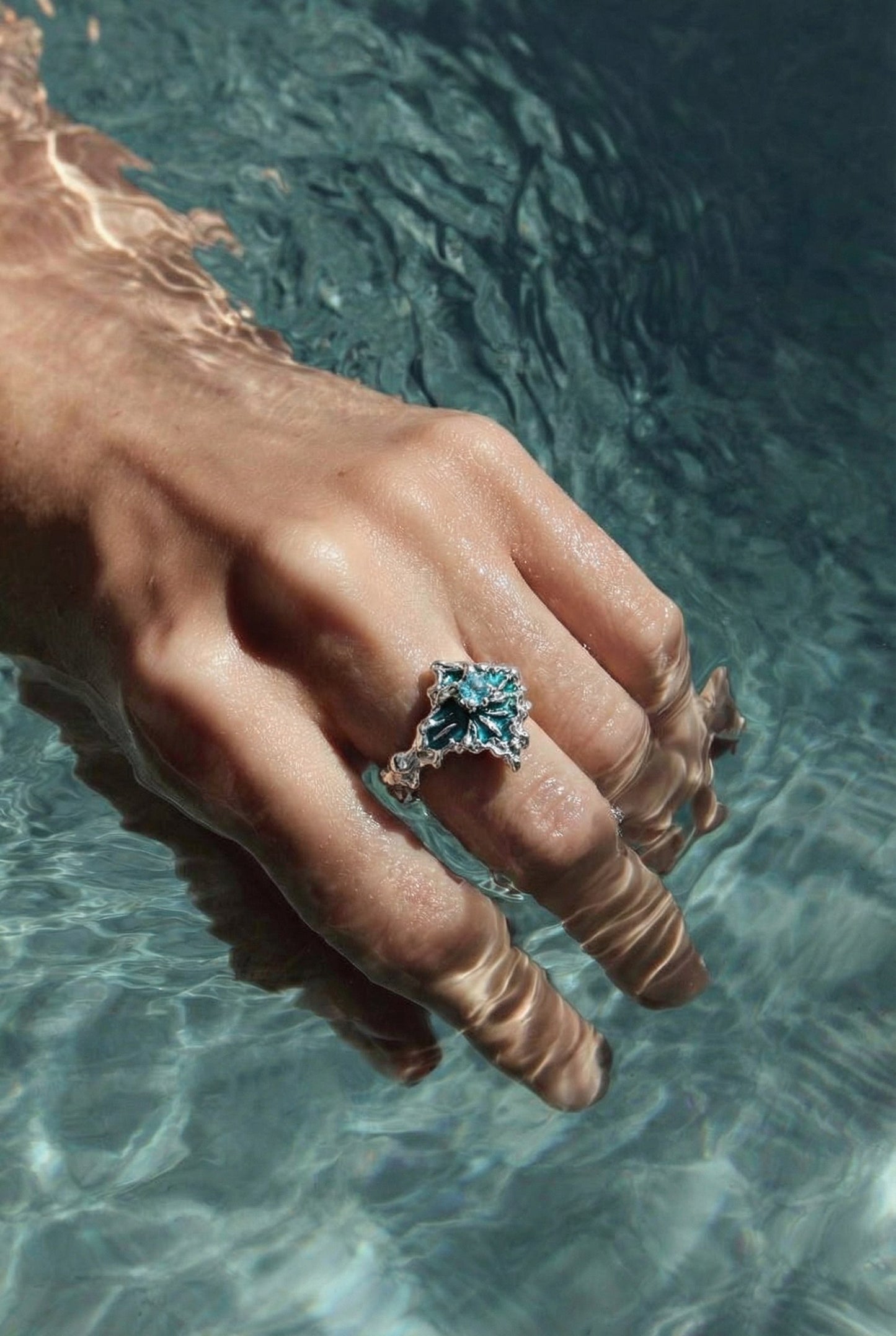 Ring "Baikal Crystal"