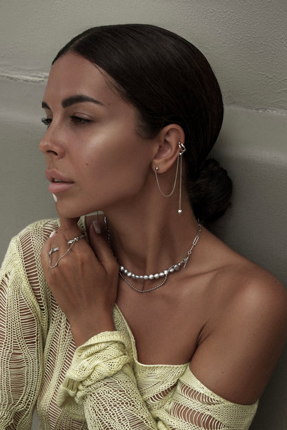 Earring Cuff "Feel Love"