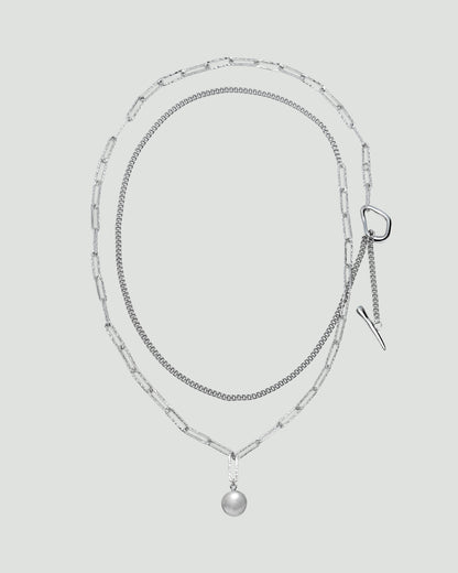 Necklace "Magnetic Trail"