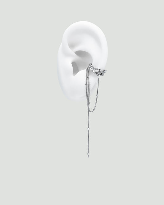 Earring Cuff "Vortex Flow"