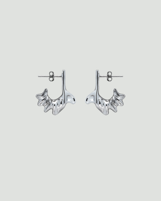 Earrings "Burned Roots"