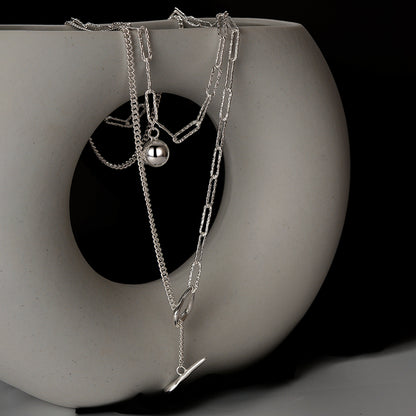 Necklace "Magnetic Trail"